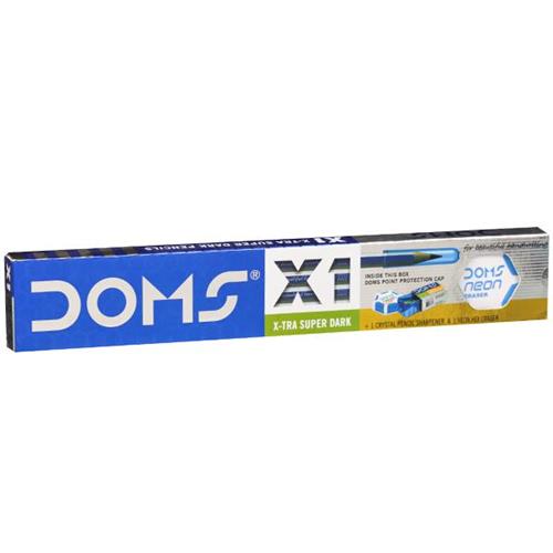 DOMS X-TRA DARK PENCILS 10